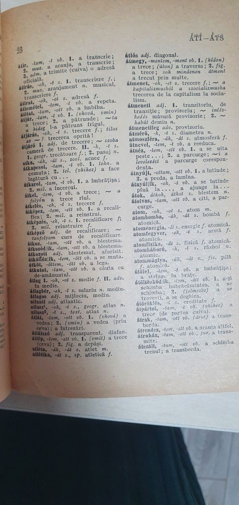 Dicționar de buzunar maghiar-roman