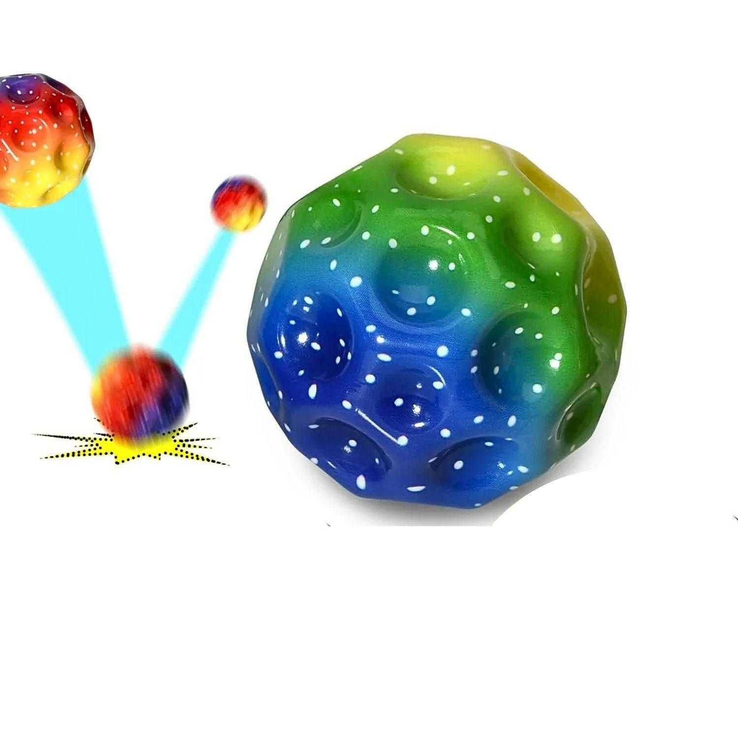 Лунна топка Moon ball хипер скачаща топка с ластик