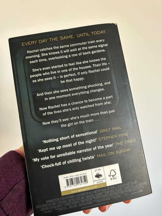 The girl on the train - Paula Hawkins