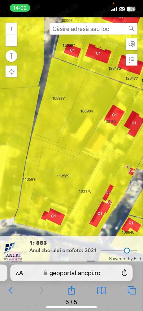 Teren intravilan constructie locuinta Galati Str Drumul Viilor