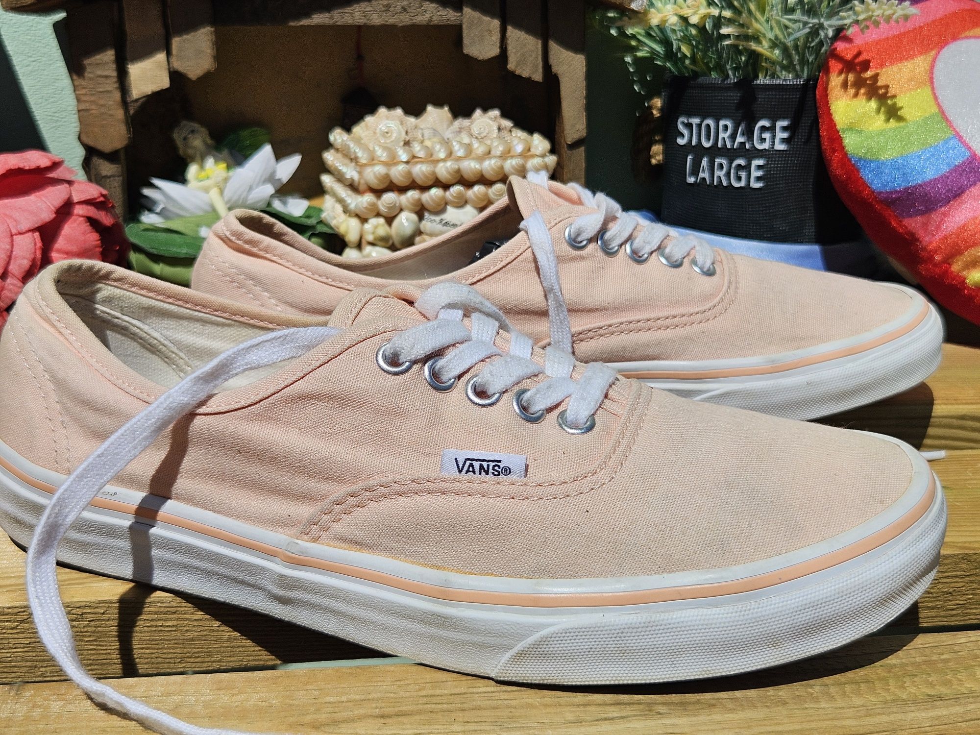Vans кецове в бебешко розово N41