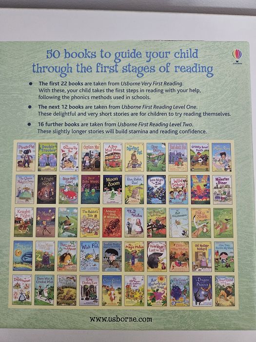Set Usborne My First Reading Library - 50 povești în engleză