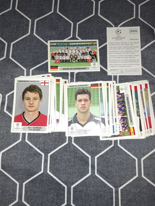 Album complet 100% +stickere UCL 2000-2001