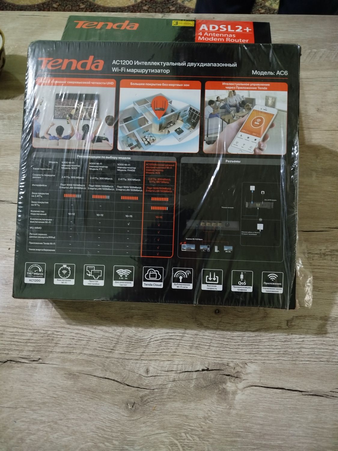 Wi fi router Tenda AC1200