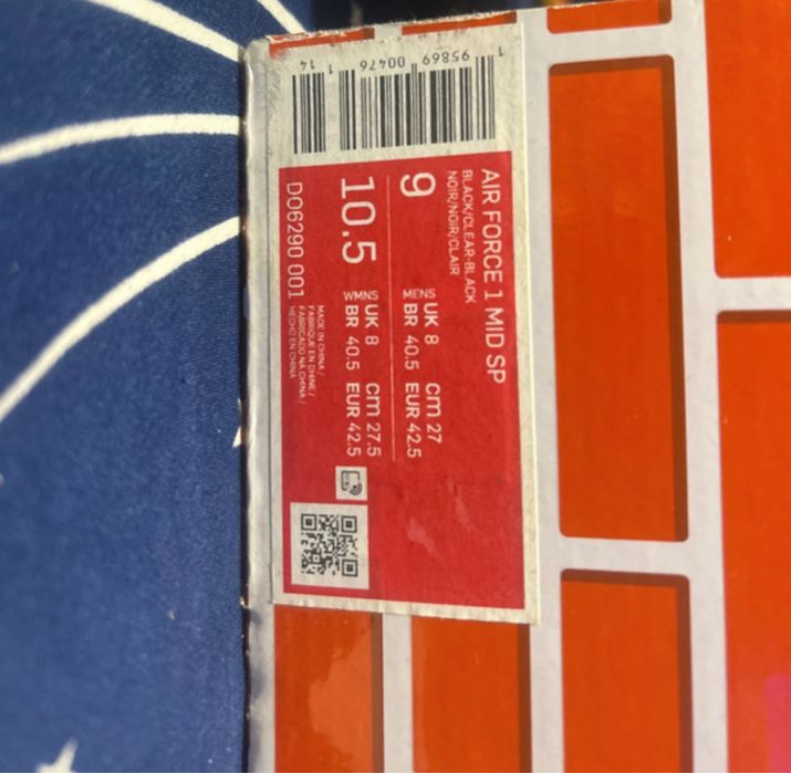 Af1 x off white marimea 42,5 originali