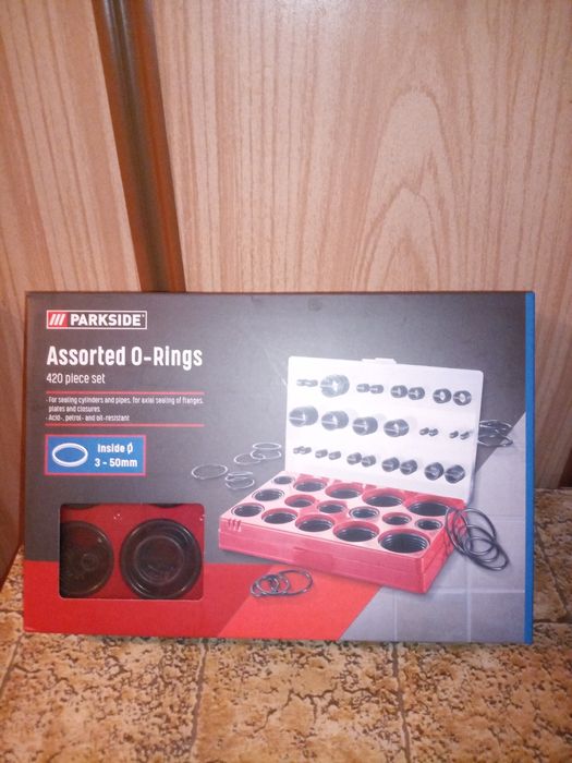 Parkside Assorted O-Rings 420 piece set