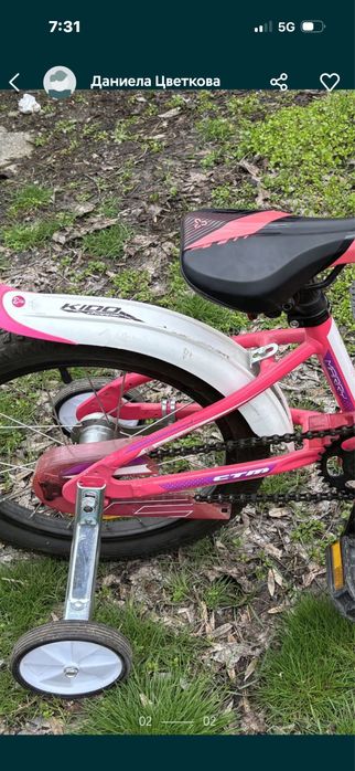 Детско колело за момиче