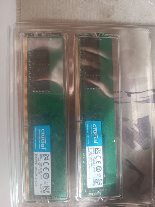 Оперативная память ОЗУ 4гб 2шт DDR4