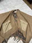 Пончо Burberry 100% кашемир