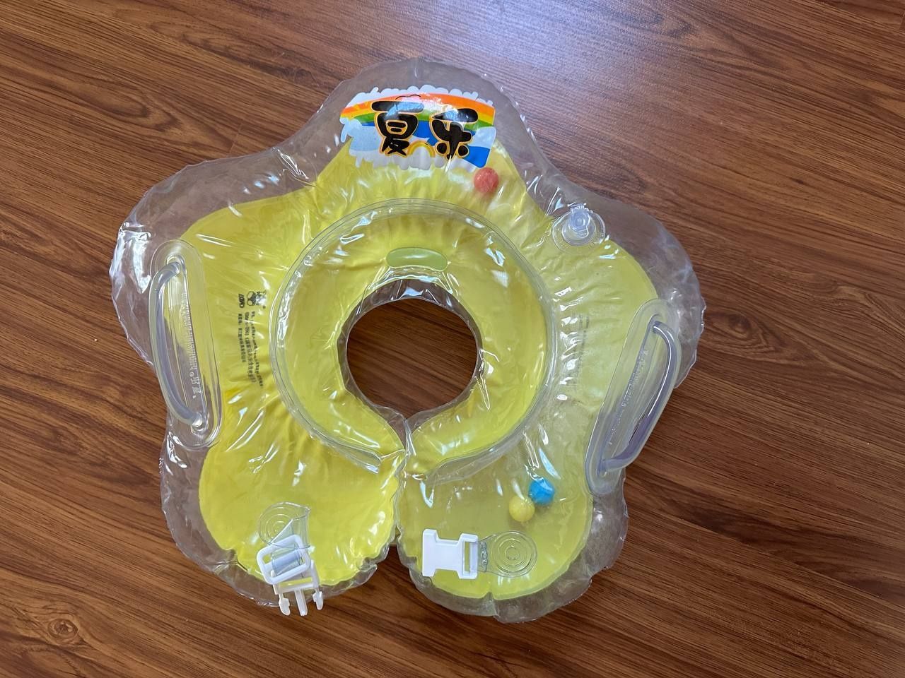 Детский надувной круг на шею для купания малышей