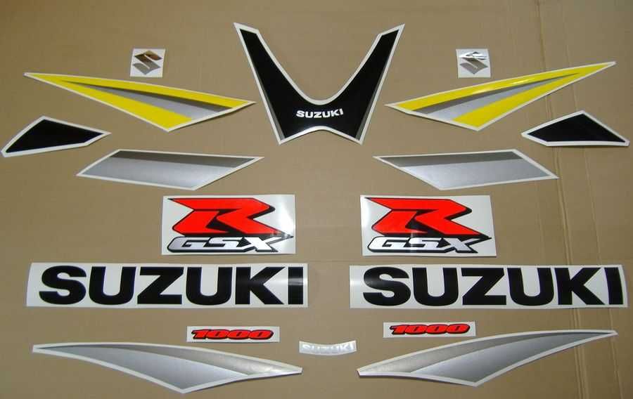 Стикери Сузуки 1000 GSXR 2005г-2006г Suzuki GSX-R лепенки к5 к6 k5 k6