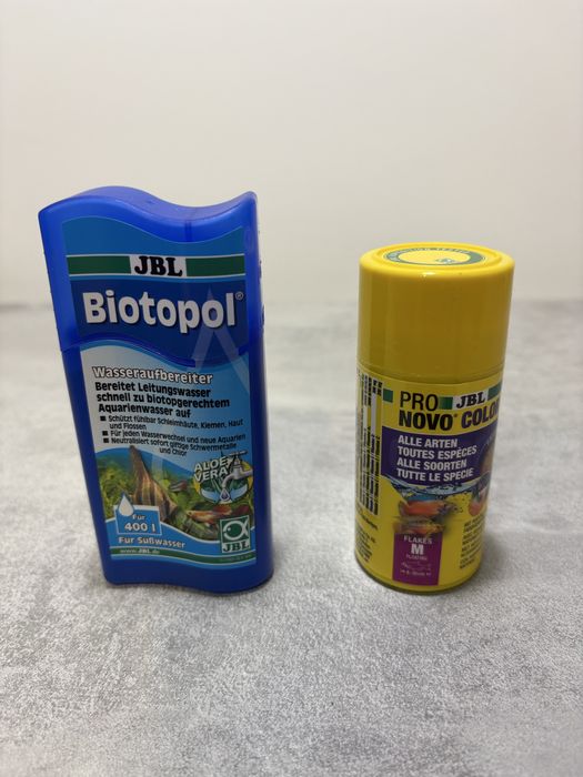Set acvariu JBL – Biotopol + NovoColor (noi, sigilate)