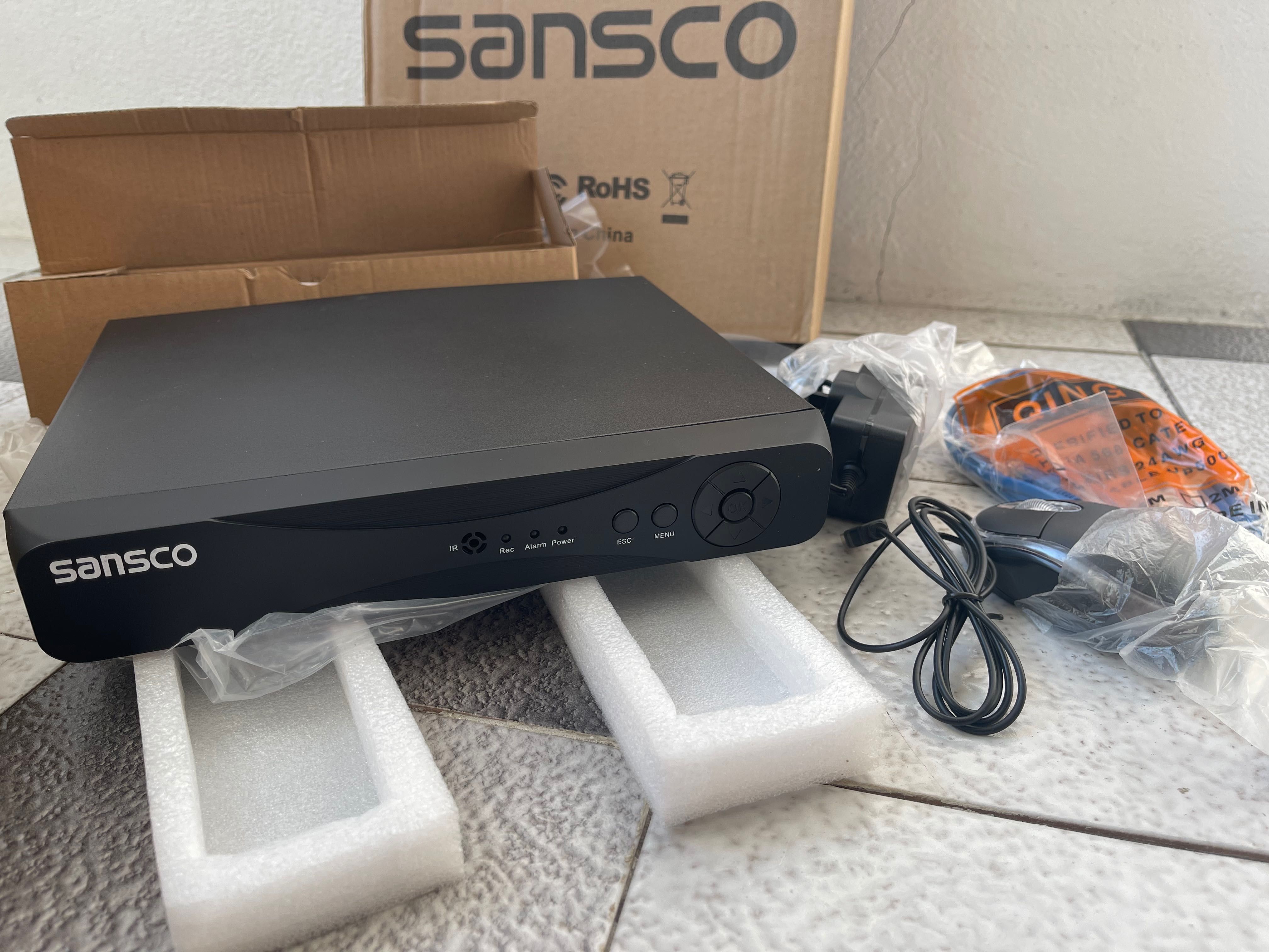 Система за видеонаблюдение -SANSCO 4 Камери с DVR устройство 1ТБ памет