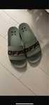 Papuci off white