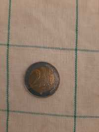 Moneda 2 euro rara proveniența Belgia