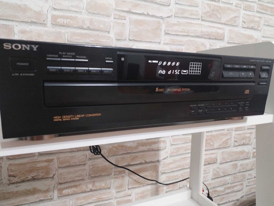 CD Player SONY CDP-C345 Carusel 5 Cd