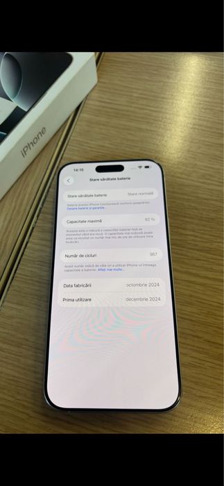 Iphone 16 Pro Max Neverlocked Full Box