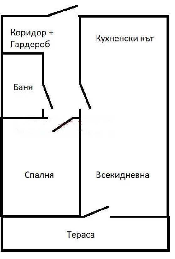Двустаен уютно обзаведен апартамент до МЕТРОСТАНЦИЯ