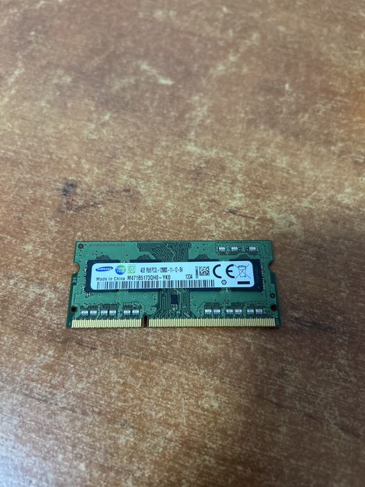 RAM laptop 4GB DDR3 1600MHz PC3L-12800S Samsung