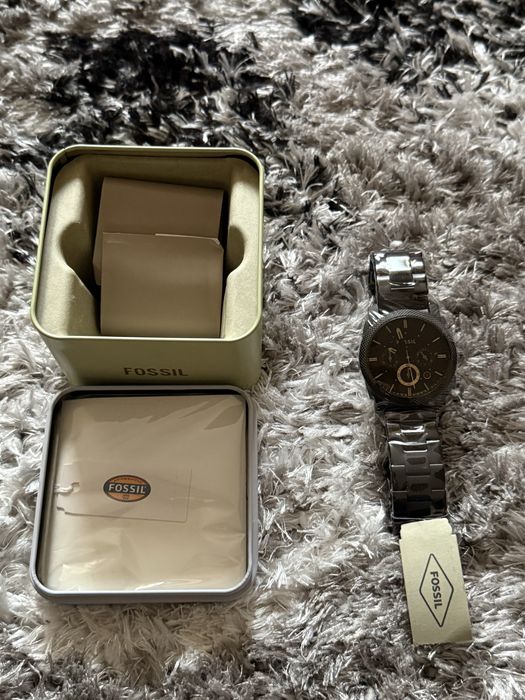 Ceas Fossil pentru bărbați, nou,din oțel inoxidabi