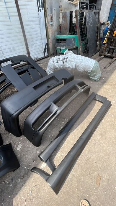 Бампер обвес порог листва накалдка тюнинг