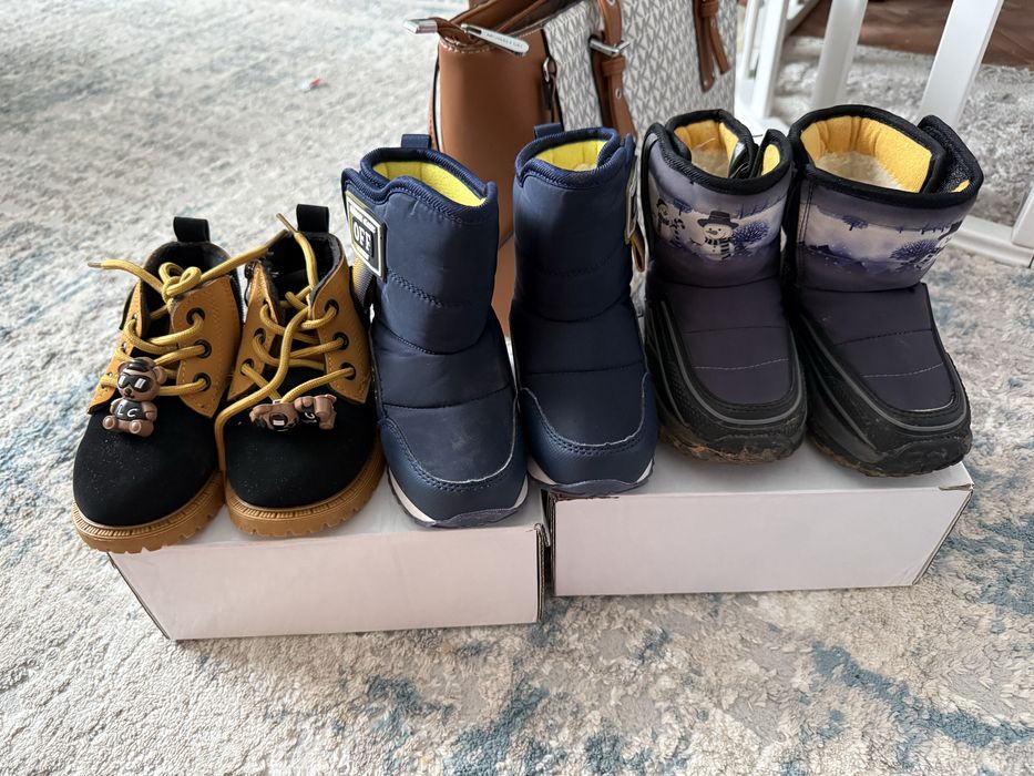 Детская обувь зимняя