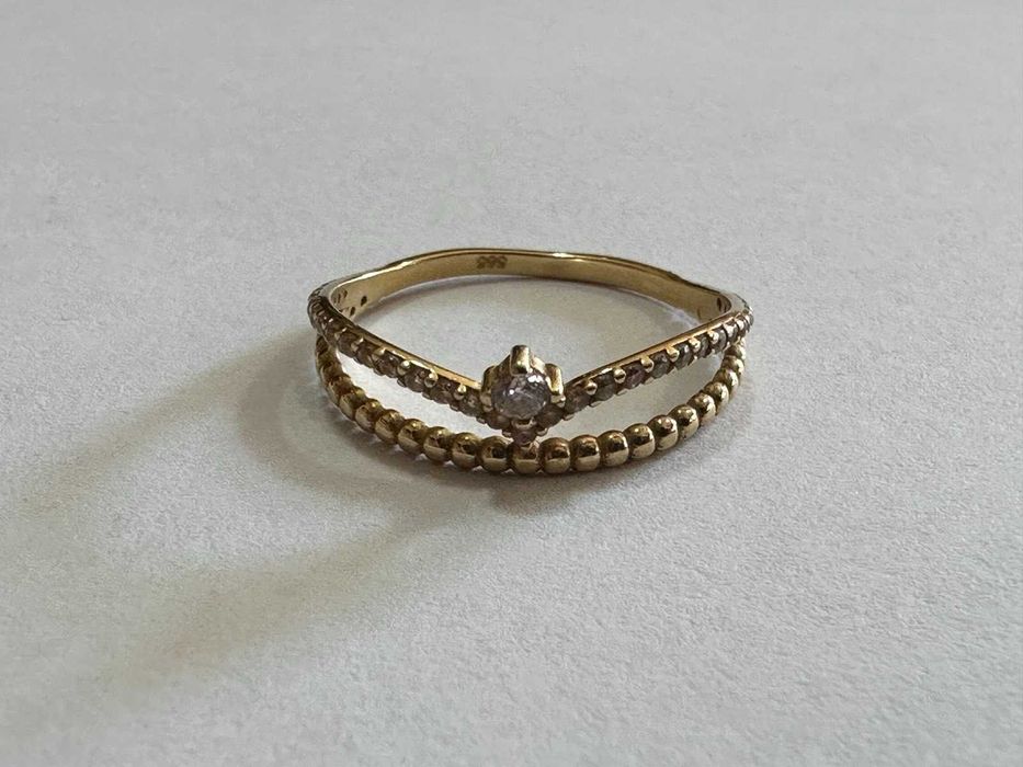 Златен пръстен 14к, 1,43гр