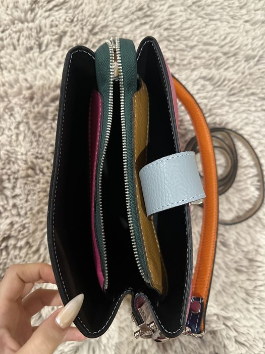 Кожена чанта, неизползвана