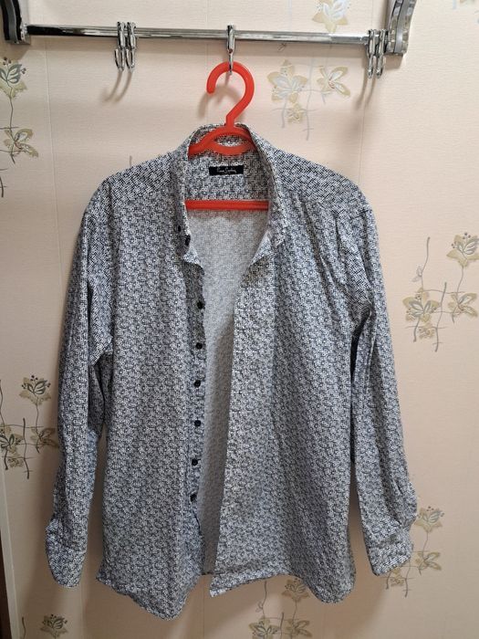 Мужские рубашки с длинными рукавами XL