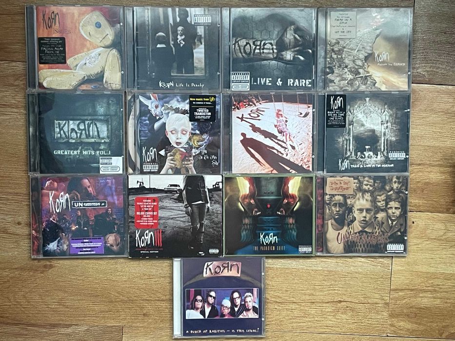 Colectie KORN : 20 cd - uri , 1 DVD dublu , 1 Bluray
