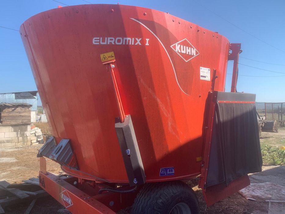 Kuhn Euromix 870 remorca tehnologica, 2019.