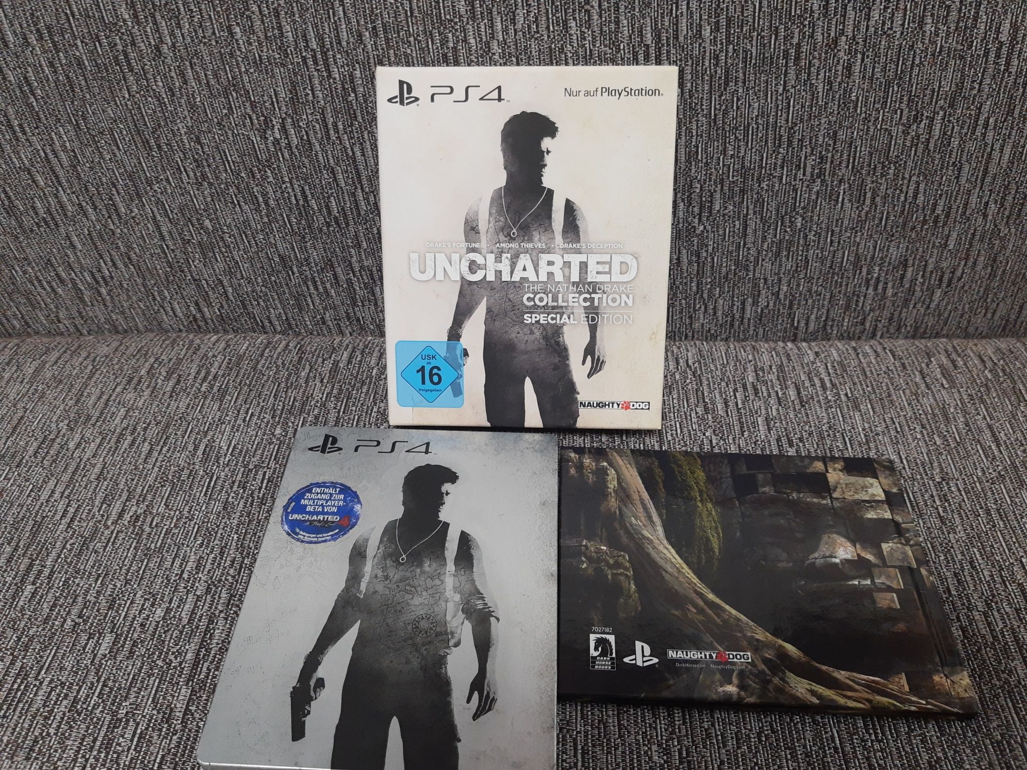 Uncharted the Nathan Drake collection special edition PS4 Steelbook