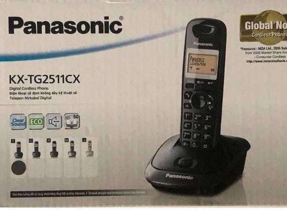 Panasonic kx-tg2511 cx Radiotelefon