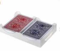 Карти за покер два комплекта Golden Trophy Ramino 100% пластик