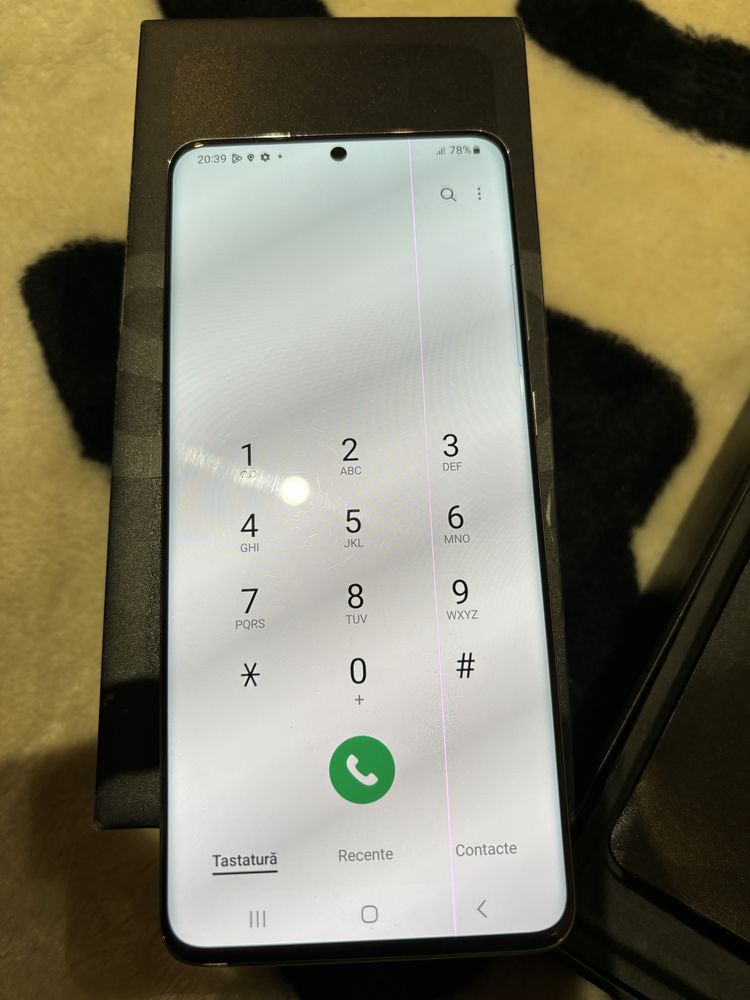 Samsung s20 plus 5g dunga roz ecran