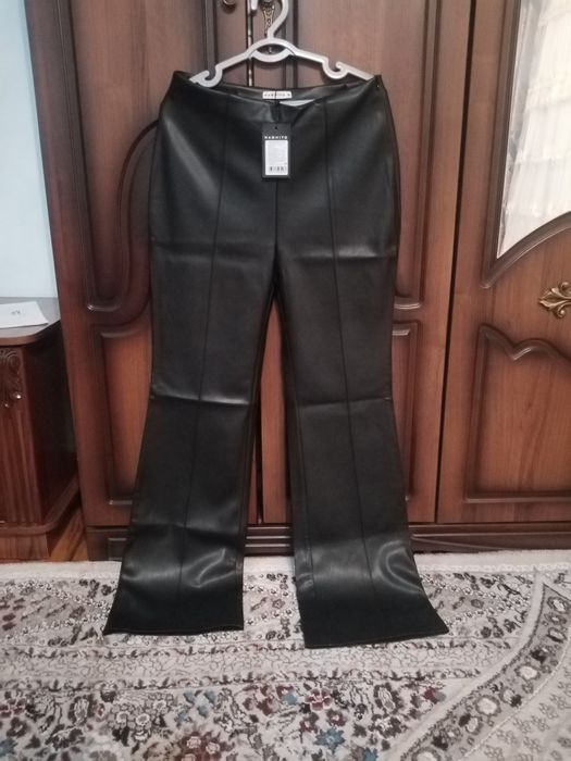 Брюки эко-кожа женские