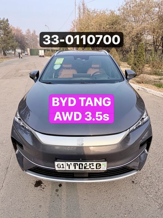 Byd tang dual motor Awd 3.6s. Ўзими номимда. Тозза. 2023 охири