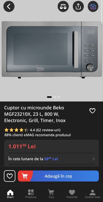 Cuptor microunde