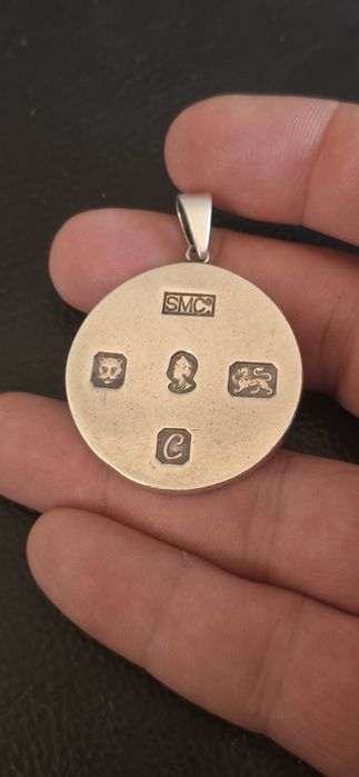 Pandant argint masiv Anglia