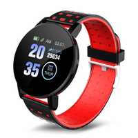 Ceas smartwatch Red/Black. Apeluri/ mesaje. Fitness/ Sănătate/ Inimă