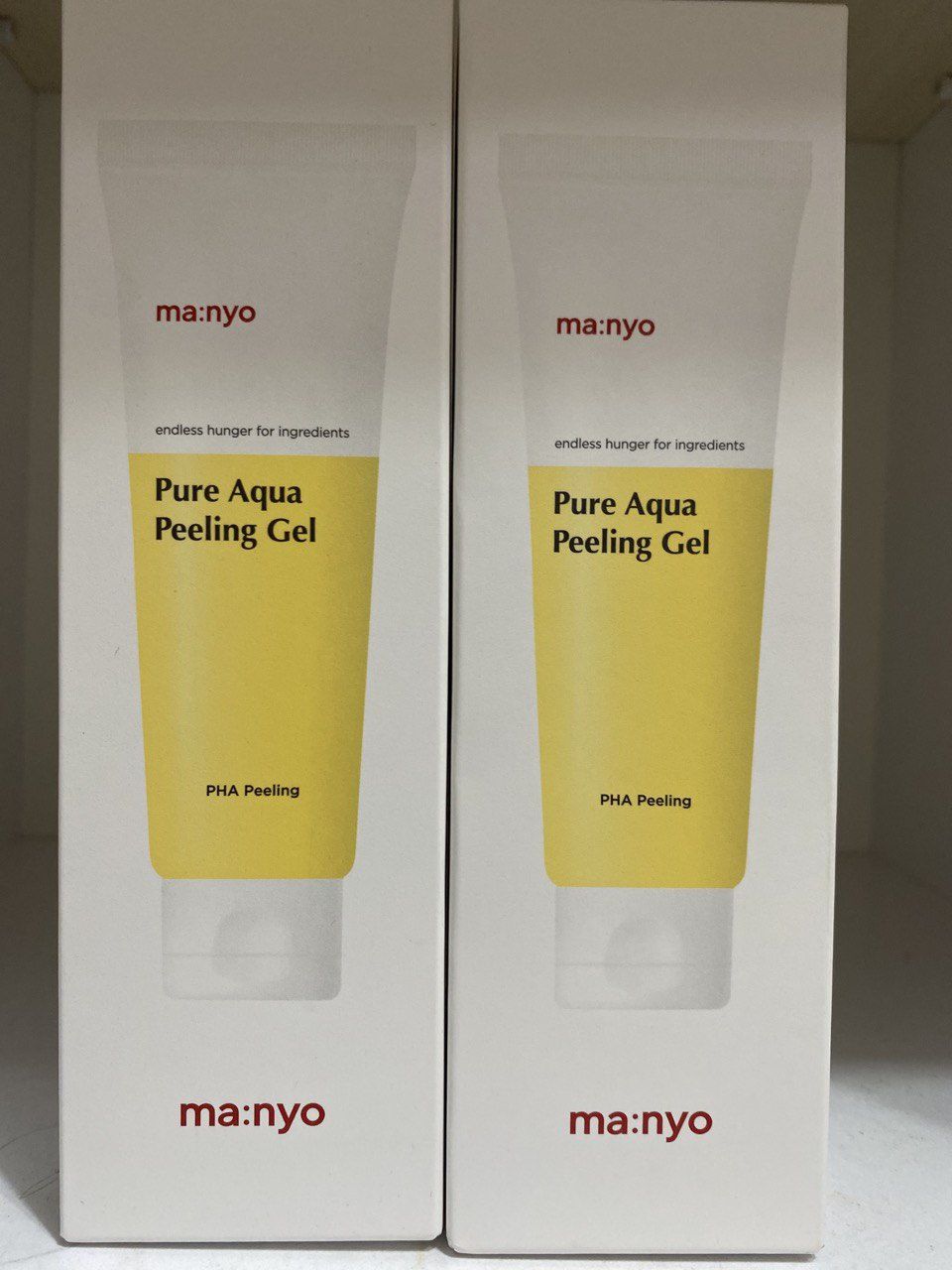 Корейский пилинг-гель pure aqua peeling gel от manyo