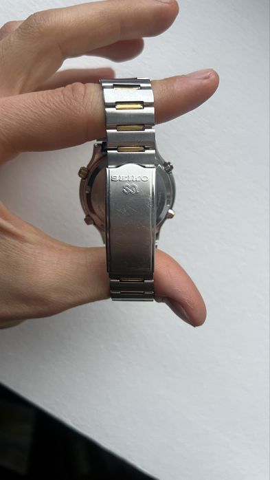 Seiko 7A48-7000 Chronograph Moonphase – ediția 1984, brățară Z1093