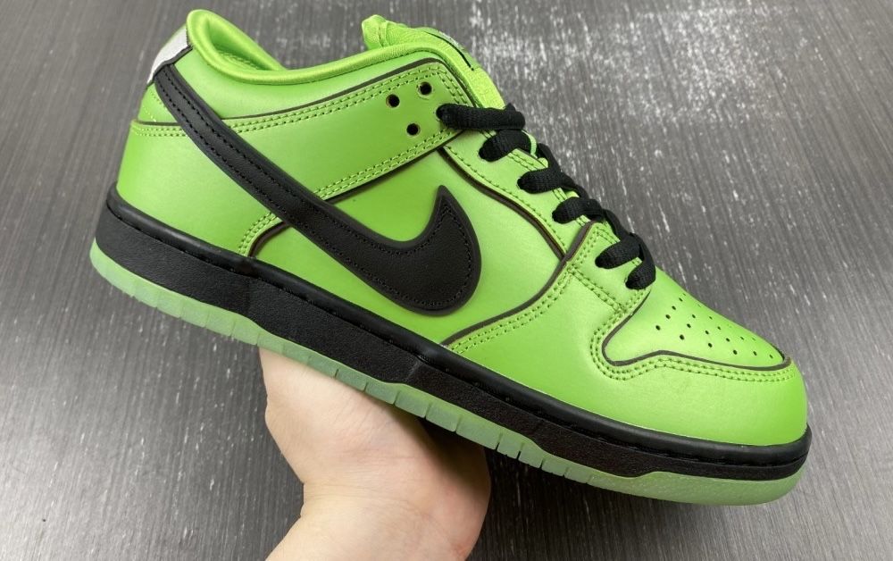 Nike SB Dunk Low The Powerpuff Girls Buttercup