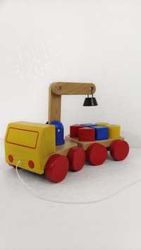 Jucărie/mașină din lemn