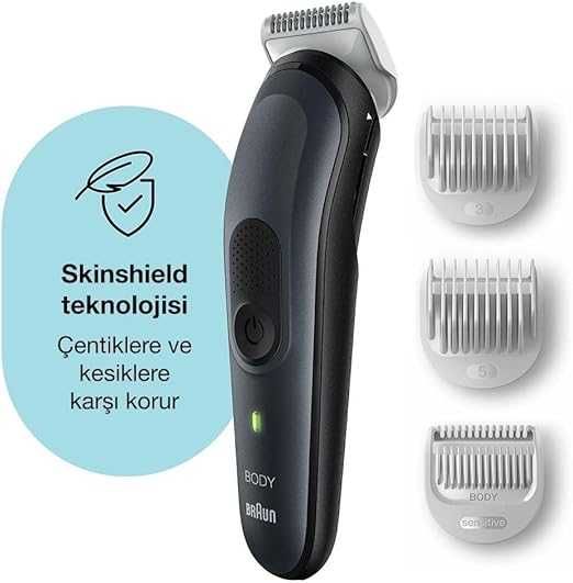 Машинка за подстригване Braun BG3350 Body Groomer 3 Тример за тяло
