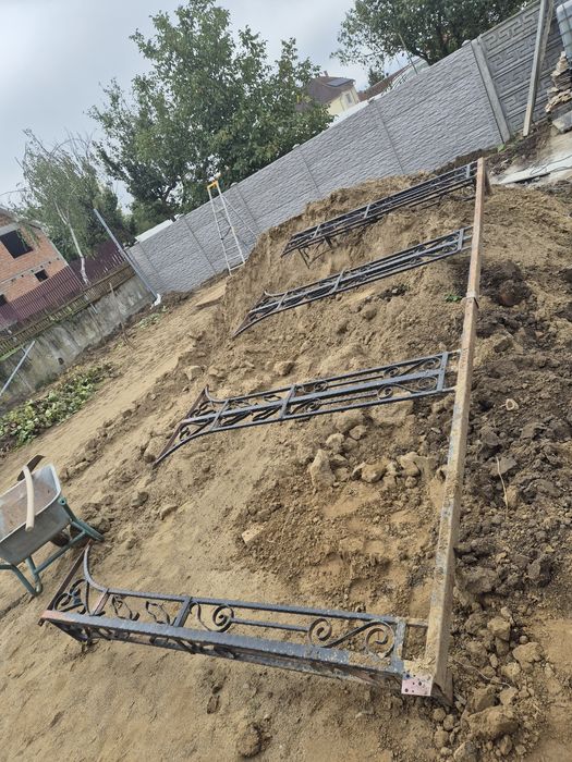 Gard/picioare pentru foisor/terasa