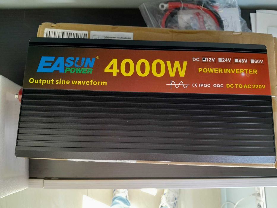 Инвертор от 12V с чиста синусоида EASUN 4000W и 5000W