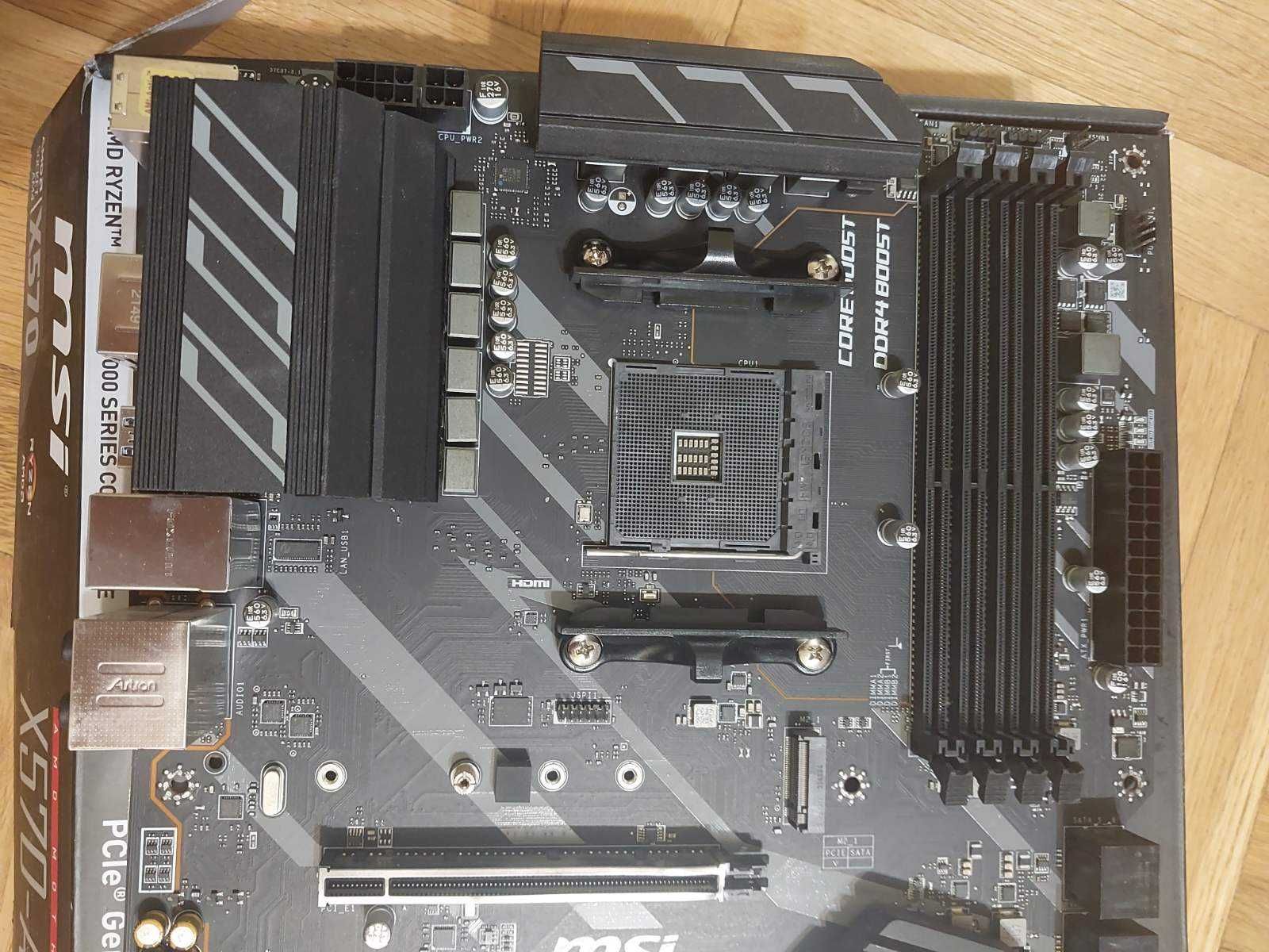 AMD Rysen 7 5800X + MSI X570-A Pro, AM4