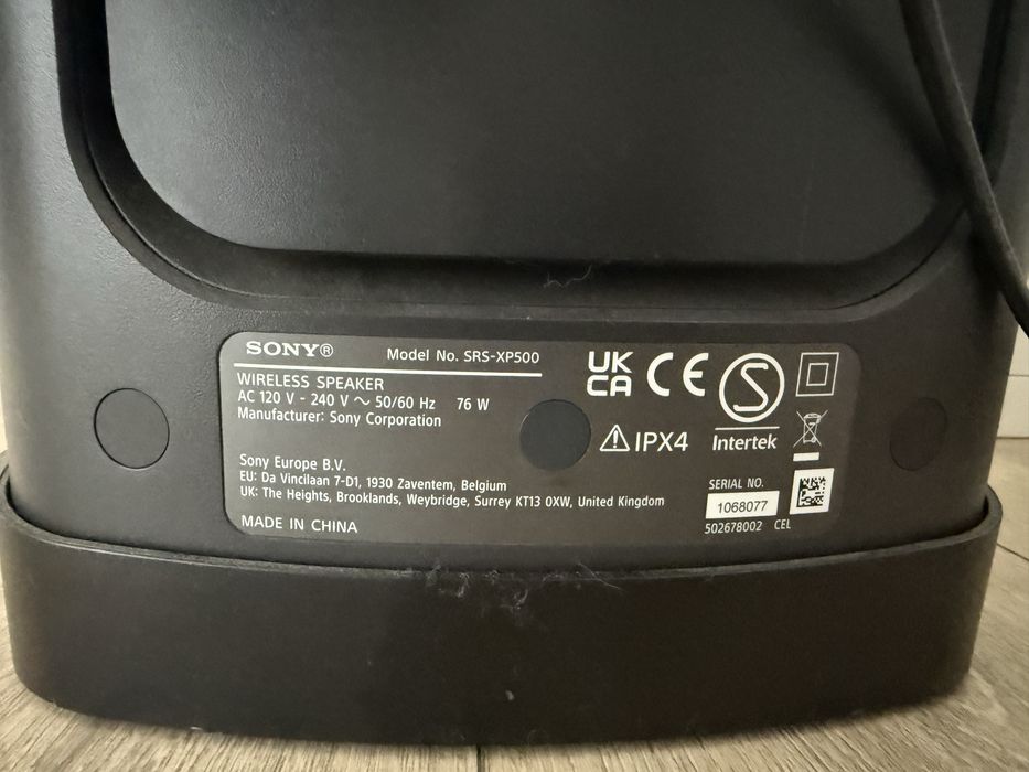 Boxa portabila Sony SRS XP 500