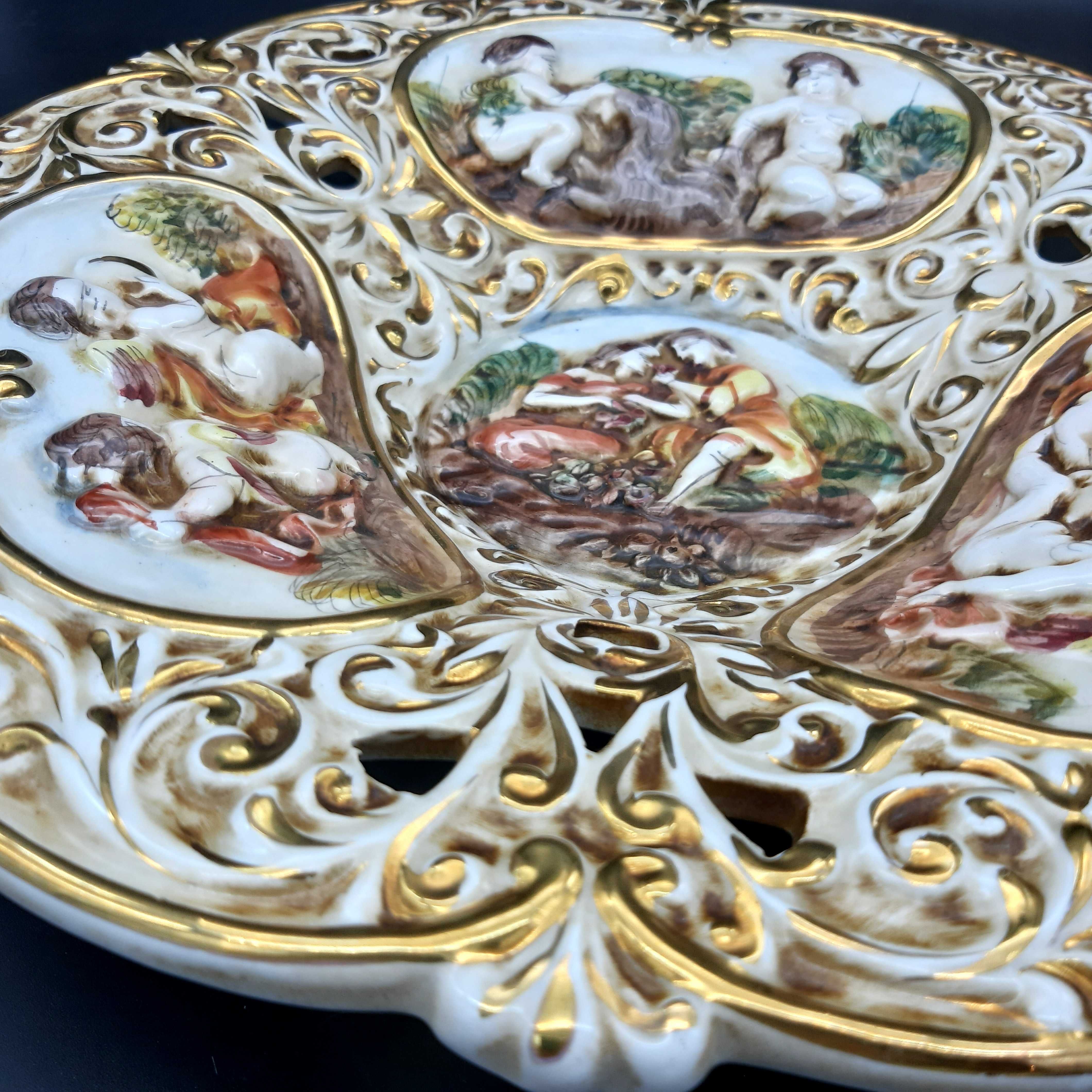 Блюдо 34см Capodimonte Италия